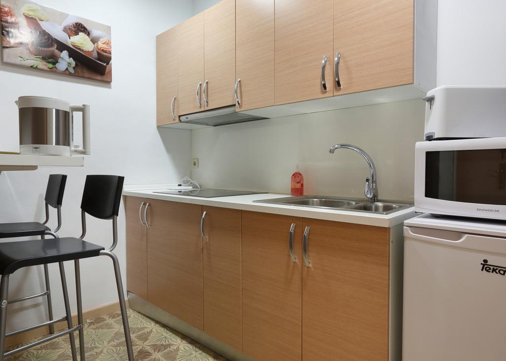 Apartaments Olivier Barselona Oda fotoğraf
